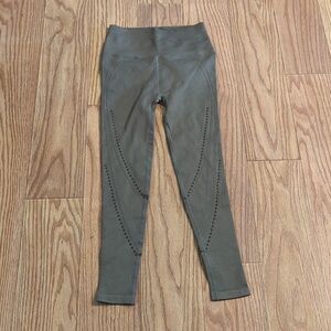 Spiritual Gangster Thea seamless 7/8 leggings in taupe, women's M/L